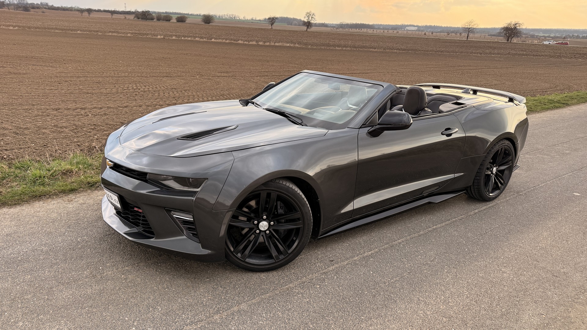 Chevrolet Camaro 6.2 V8 SS Cabrio Gray